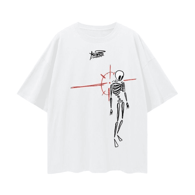  Target skeleton - T&#039;shirt Oversize