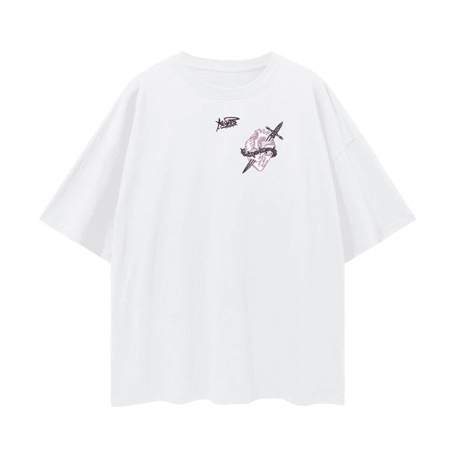 Smoking skeleton - T&#039;shirt Oversize